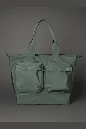 Calvin Klein Bolsa Masculina Duffle 2 em 1 - Militar