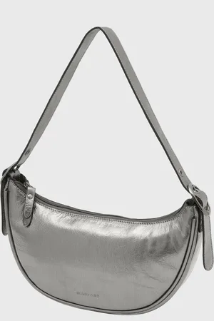 Mariart Bolsa Shoulder Couro Lima Carbono