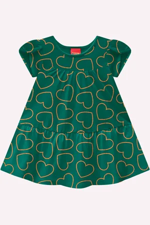 KYLY Infantil - Vestido Mneina Corações