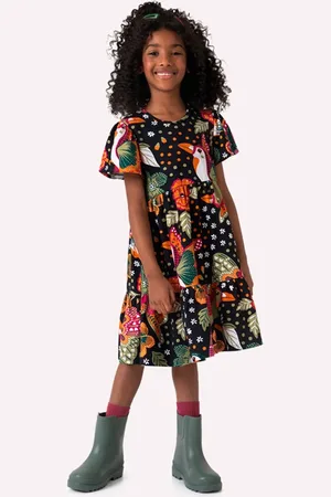 Nanai Infantil - Vestido Menina Flores