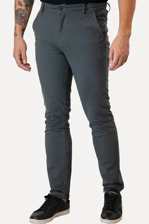 Aramis Calça Masculina Chino Color Basica Tag Chumbo