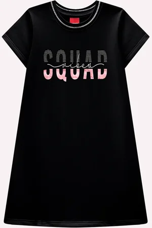 KYLY Infantil - Vestido Menina Lettering