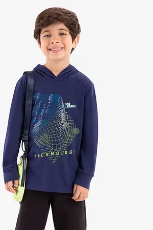 Rovitex Kids Infantil - Camiseta Manga Longa Com Capuz Rovi