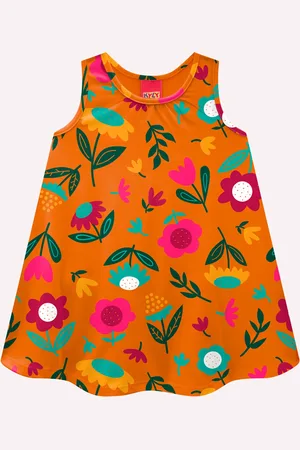 KYLY Infantil - Vestido Menina Flores