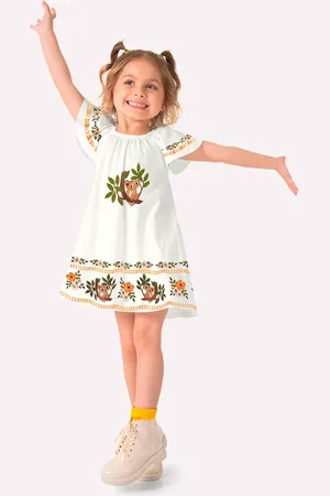 Nanai Infantil - Vestido Menina Coala
