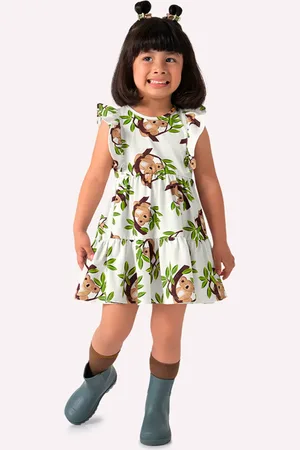 Nanai Infantil - Vestido Menina Coala