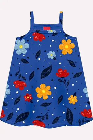 KYLY Infantil - Vestido Menina Flores