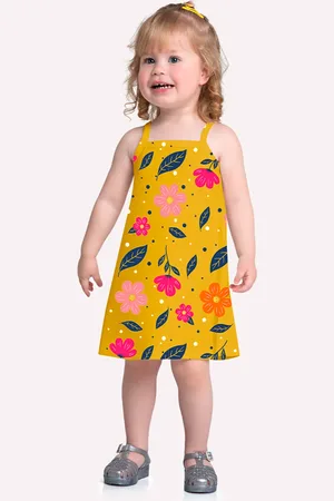 KYLY Infantil - Vestido Menina Flores