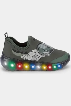 Calçados Bibi Infantil - Tênis de Luz Bibi Roller Celebration 3.0 Verde de Dino 1252025 22