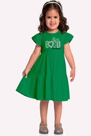 KYLY Infantil - Vestido Menina Lettering