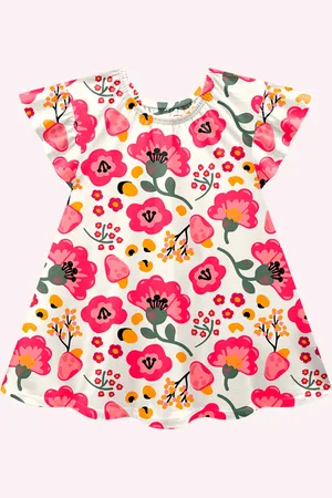Nanai Infantil - Vestido Menina Flores