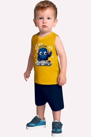 KYLY Infantil - Conjunto Menino Monstrinho