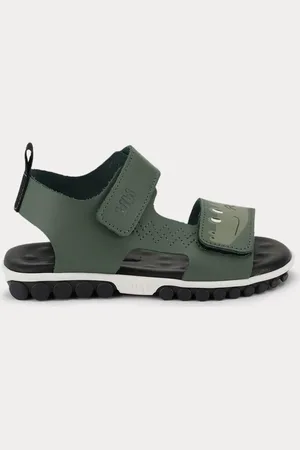 Calçados Bibi Infantil - Papete Bibi Summer Roller 2.0 Verde Folha de Jacaré 20