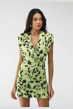 LEZ A LEZ Vestido Ajustada Estampado