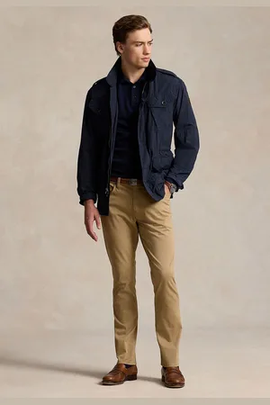 Ralph Lauren Calça Sarja Slim Lisa