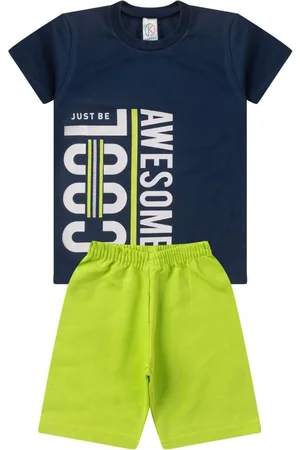 Kappes Infantil - Conjunto Menino Meia Malha Estampado