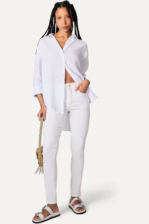 Reversa Calca Sarja Skinny Nick Color OFF WHITE 34