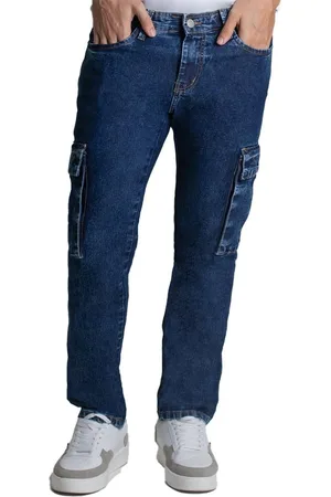SAWARY Calça Jeans Cargo - 278137 -