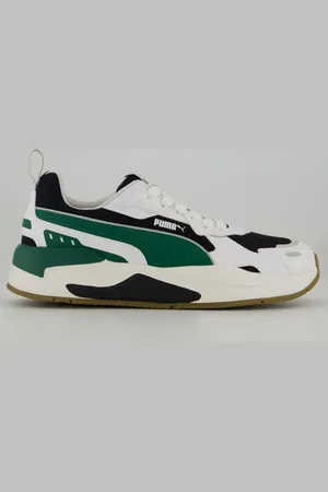 PUMA Tênis X-Ray BDP Branco e Verde