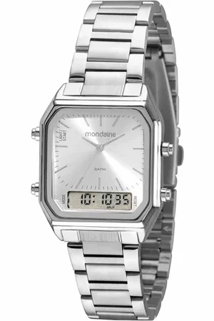 Mondaine Relógio Feminino Quadrado Anadigi