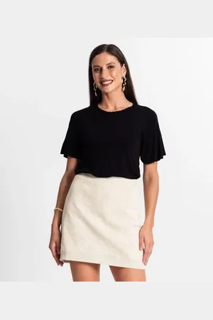 Rovitex Blusa Feminina Manga Curta