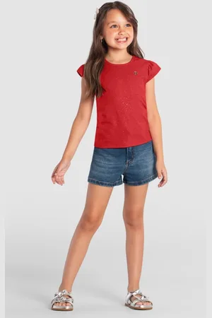 Brandili Infantil - Blusa menina com brilho