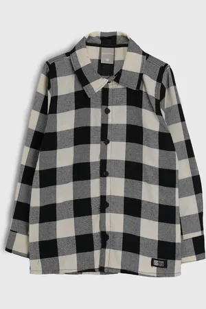 Colorittá Infantil - Camisa Xadrez Preta