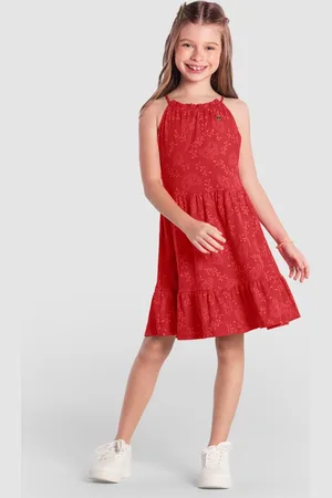 Brandili Infantil - Vestido menina de borboleta