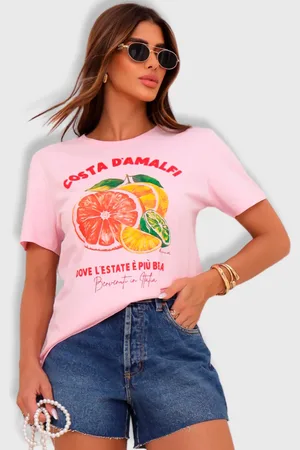 Revanche Camiseta Estampada Feminina Albatera
