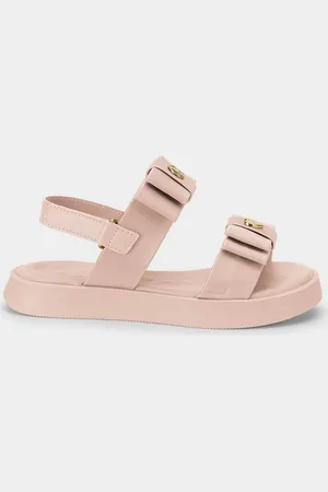 Calçados Bibi Infantil - Sandália Bibi Plataforma Rosa de Laço 1208141 28