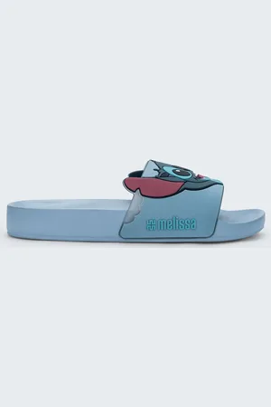 Melissa Chinelo Slide Flowing Slide + Stitch