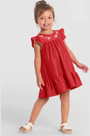 Brandili Infantil - Vestido menina de flores