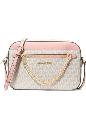 Michael Kors Bolsa Transversal Jet Set Logo Média 35S1gttc9b640
