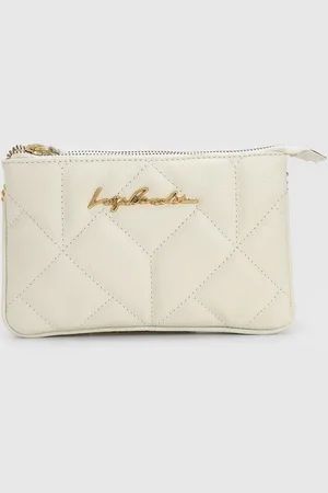 Luiza Barcelos Bolsa Transversal Matelassê Off White