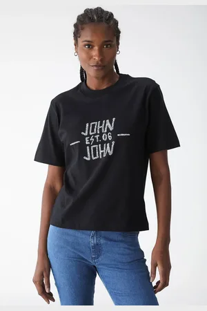 John John Camiseta Est 06 Preta