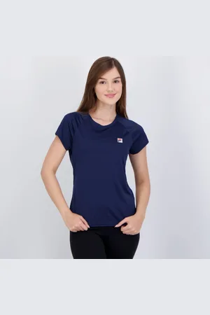Fila Camiseta Tennis Basic Feminina Marinho