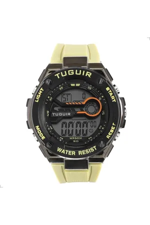 Tuguir Relógio Masculino Digital TG293 e Bege