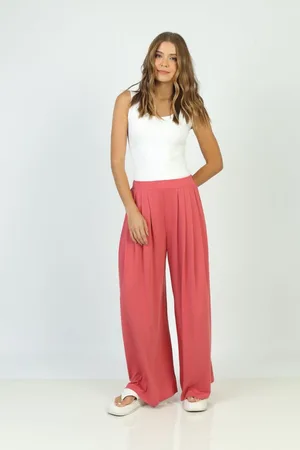 Gazzy Calça Pantalona com Pregas G