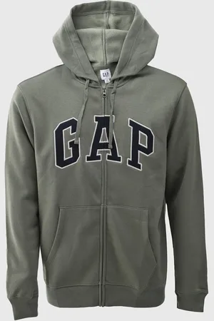 GAP Blusa de Moletom Aberta Com Capuz