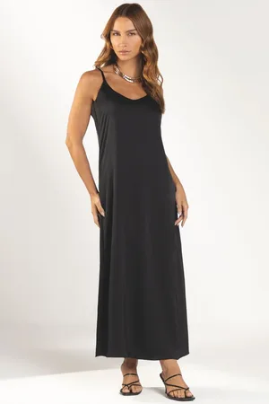 Marialicia Vestido Feminino Slip Dress