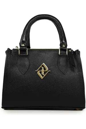 Pé Vermelho Calçados BOLSA DE COURO COM FIVELA DO MONOGRAMA