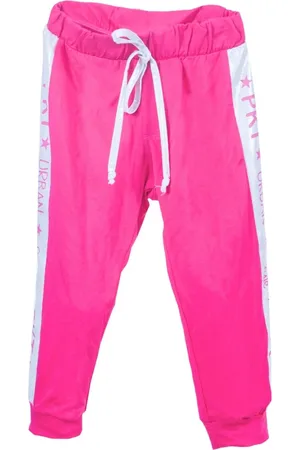 Ok & Friends Infantil - Calça Jogger Pink Ok & Pakita 1 Rosa