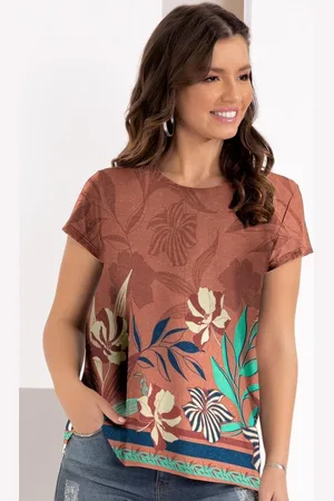 QUINTESS Blusa Em Malha Fria