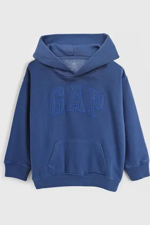 GAP Infantil - Blusa de Moletom Com Capuz Logo