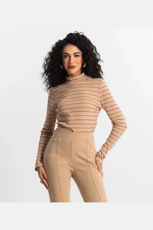 Rovitex Blusa Manga Longa Feminina