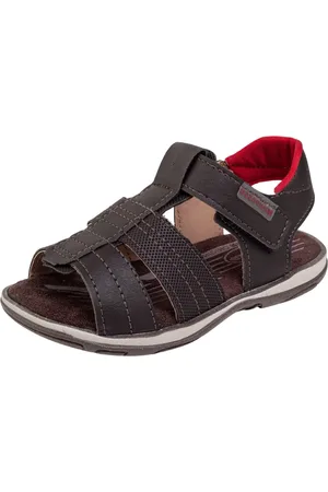 Minipasso Infantil - Sandalia Masculina Papete Menino Café