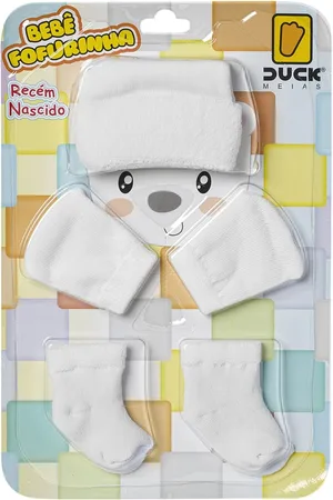 Minipasso Infantil - Saída De Maternidade Unissex Branca