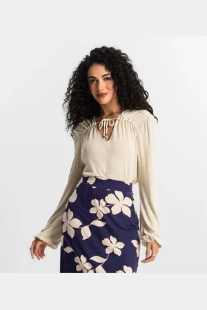 Rovitex Blusa Manga Longa Feminina