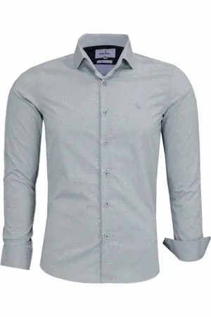 Amil Camisa Manga Longa Expert Modelagem Slim Tecido Com Elastano Não Amassa 1875