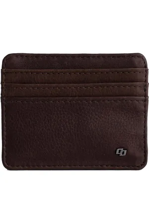 Colcci Porta Cartão Couro Placa Masculino